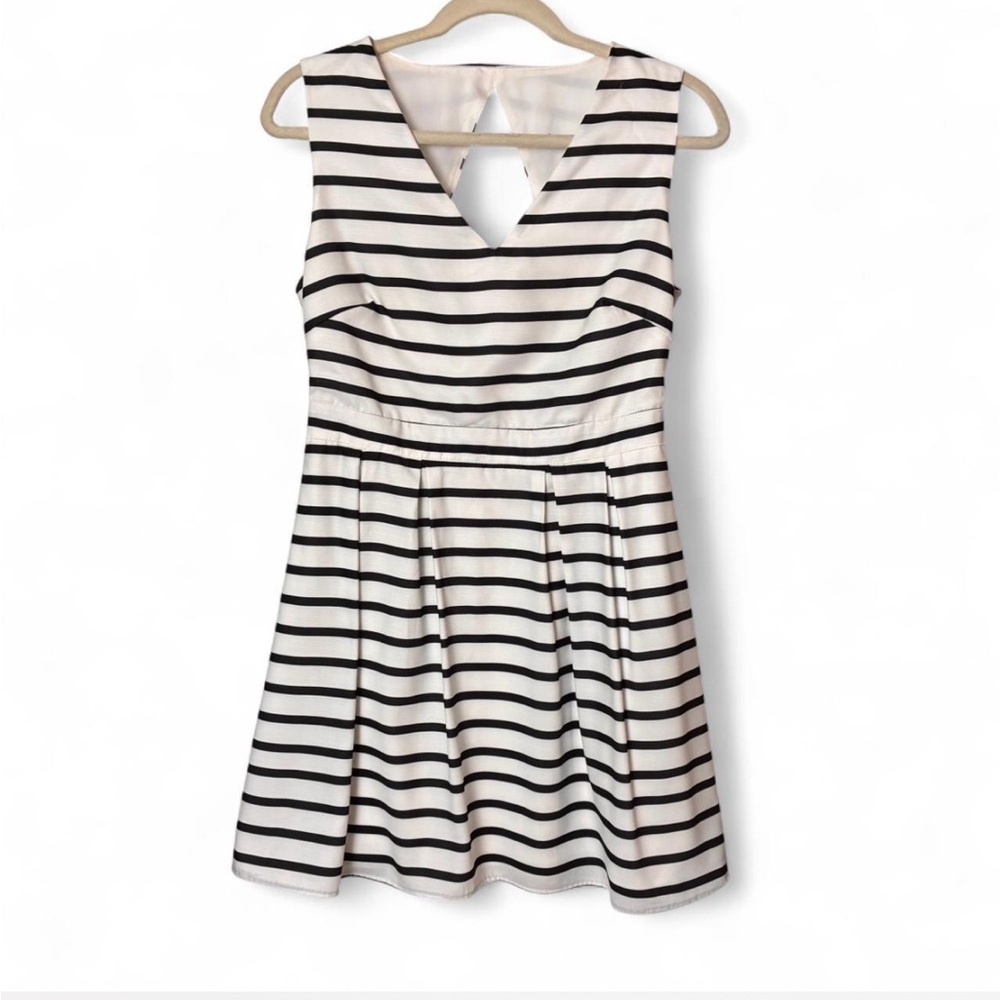 SHEIN- Women's black and white striped dress- Size: M